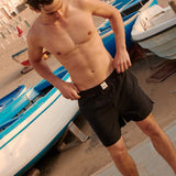 Kai Swim Shorts, Navy Stripe