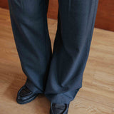 Pantalon en laine Dylan, gris anthracite