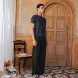 Brando Fitted T-Shirt, Washed Navy