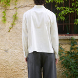 Nika Shirt, White Stripe