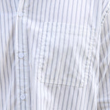 Nika Shirt, White Stripe