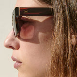 Jasper Sunglasses, Dark Havana