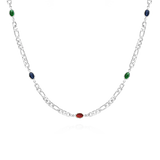 Collier Aubrey, argent