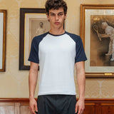 Brando Raglan T-Shirt, White/Navy