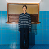 Myles Polo Knit, Navy