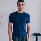T-shirt ajusté Brando, bleu marine