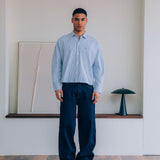 Chemise Calvin Seersucker