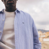 Chemise Calvin Seersucker