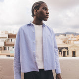 Chemise Calvin Seersucker
