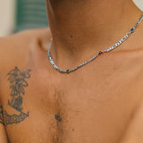 Collier Aubrey, argent