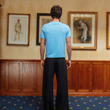 Brando Fitted T-Shirt, Sky Blue