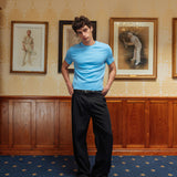 Brando Fitted T-Shirt, Sky Blue