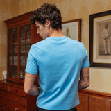Brando Fitted T-Shirt, Sky Blue