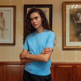 Brando Fitted T-Shirt, Sky Blue