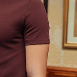Brando Fitted T-Shirt, Maroon