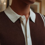 Ripley Knit Shirt, Brown