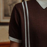 Ripley Knit Shirt, Brown