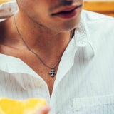 Lucius Necklace, Silver