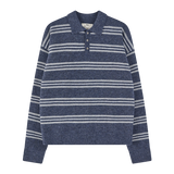 Myles Polo Knit, Navy