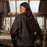 Zayn Leather Jacket, Brown