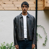 Zayn Leather Jacket, Brown