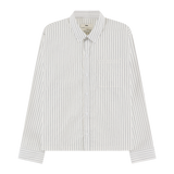 Nika Shirt, White Stripe