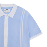 Ripley Knit Shirt, Sky Blue