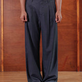 Pantalon en laine Dylan, gris anthracite